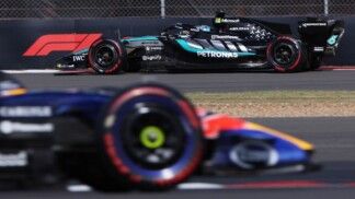 Fórmula 1 — Grande Prêmio da Grã-Bretanha — Circuito de Silverstone, Silverstone, Reino Unido — 04/07/2026. O piloto George Russell, da Mercedes, durante a sessão de classificação.