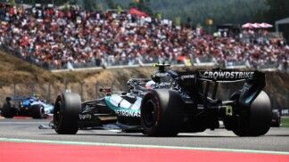 Fórmula 1 — Grande Prêmio da Bélgica — Circuito de Spa-Francorchamps, Stavelot, Bélgica — 18/07/2026. Andrea Kimi Antonelli, da Mercedes, durante sessão de treinos.