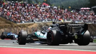 Fórmula 1 — Grande Prêmio da Bélgica — Circuito de Spa-Francorchamps, Stavelot, Bélgica — 18/07/2026. Andrea Kimi Antonelli, da Mercedes, durante sessão de treinos.