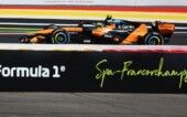 Fórmula 1 — Grande Prêmio da Bélgica — Circuito de Spa-Francorchamps, Stavelot, Bélgica — 19/07/2026. Lando Norris, da McLaren, durante a corrida.