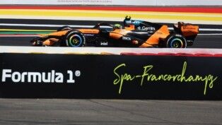 Fórmula 1 — Grande Prêmio da Bélgica — Circuito de Spa-Francorchamps, Stavelot, Bélgica — 19/07/2026. Lando Norris, da McLaren, durante a corrida.