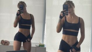 Luísa Sonza celebra vida fitness exibindo corpo torneado