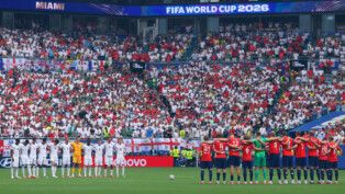 1 minuto de silêncio em Noruega x Inglaterra na Copa