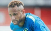 ney Neymar Jr. treinando com a Camisa da seleção Brasileira