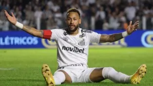 SP - BRASILEIRÃO/SANTOS X CHAPECOENSE - ESPORTES - O atacante Neymar durante a partida entre Santos e Chapecoense válida pelo Campeonato Brasileiro, na Vila Belmiro, em Santos neste sábado, 25 de julho de 2026. 25/07/2026 - Foto: THEO DAOLIO/MODUSFOCUS/ESTADÃO CONTEÚDO