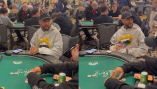 Neymar participa de torneio de pôquer em Las Vegas (EUA)