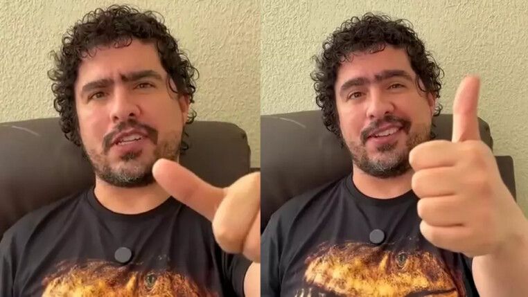 Biólogo Pirulla volta às redes 14 meses depois de sofrer AVC