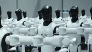 Robôs humanoides montam mais de 3 mil tablets em 10 horas na China