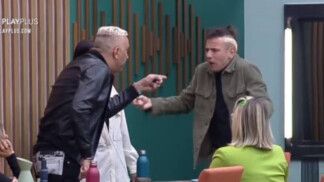 Rogério e Cartolouco discutem no Power Couple