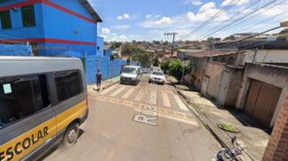 Rua de Belo Horizonte captada pelo carro do Google