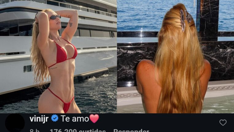 Virginia Fonseca abre álbum na Sardenha, faz topless e ganha declaração de Vini Jr.
