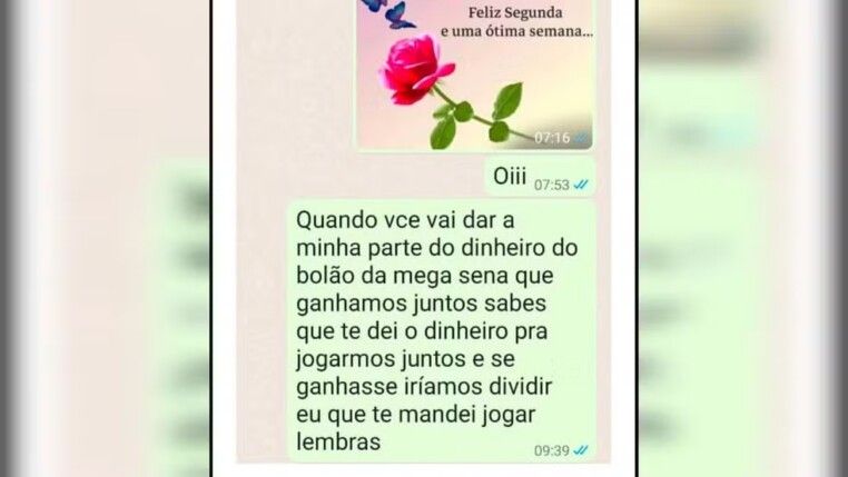 Entenda como mulher provou acordo para dividir prêmio da Mega com ex e conseguiu mais de R$ 1 milhão na Justiça?