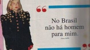 "No Brasil não há homem para mim": Xuxa conta como frase icônica surgiu