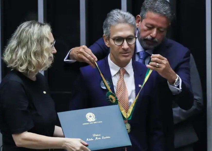 foto mostra romeu zema, candidato à Presidência