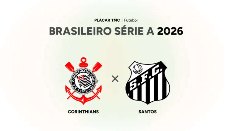 Onde assistir Corinthians x Santos, Brasileiro Série A 2026