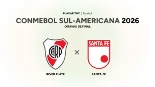 Onde assistir River Plate x Santa Fe, CONMEBOL Sul-Americana 2026