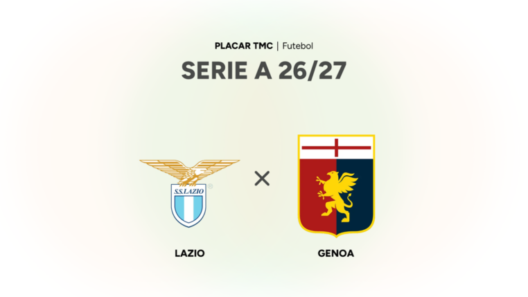 Onde assistir Lazio x Genoa, Serie A 26/27