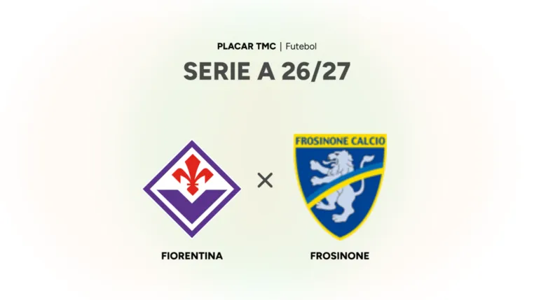 Onde assistir Fiorentina x Frosinone, Serie A 26/27