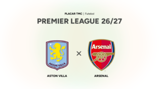 Onde assistir Aston Villa x Arsenal, Premier League 26/27