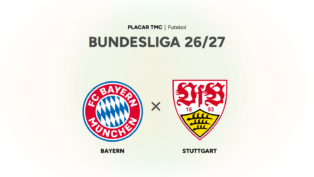 Onde assistir Bayern x Stuttgart, Bundesliga 26/27