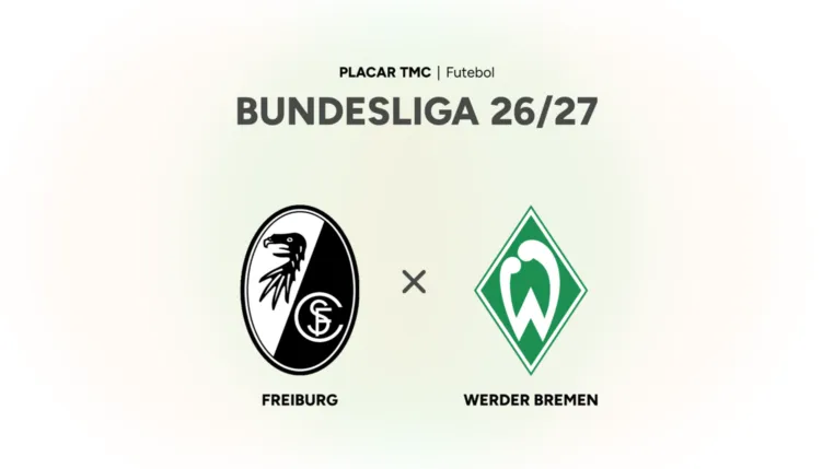 Onde assistir Freiburg x Werder Bremen, Bundesliga 26/27