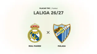 Onde assistir Real Madrid x Málaga, LaLiga 26/27