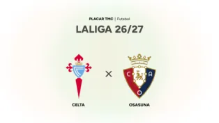Onde assistir Celta x Osasuna, LaLiga 26/27
