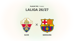 Onde assistir Elche x Barcelona, LaLiga 26/27