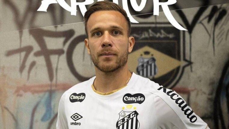 Arthur é anunciado pelo Santos