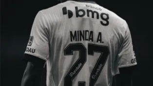 Alan Minda quase marca para o galo. Foto: Pedro Souza / Atlético