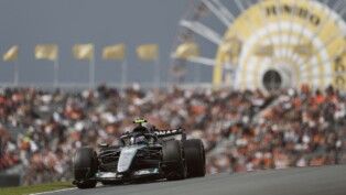 Fórmula 1 — Grande Prêmio da Holanda — Circuito de Zandvoort, Zandvoort, Holanda — 21/08/2026. Andrea Kimi Antonelli, da Mercedes, durante o treino.