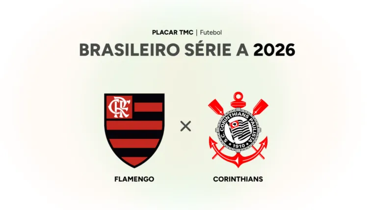 Onde assistir Flamengo x Corinthians, Brasileiro Série A 2026