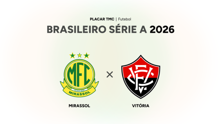 Onde assistir Mirassol x Vitória, Brasileiro Série A 2026