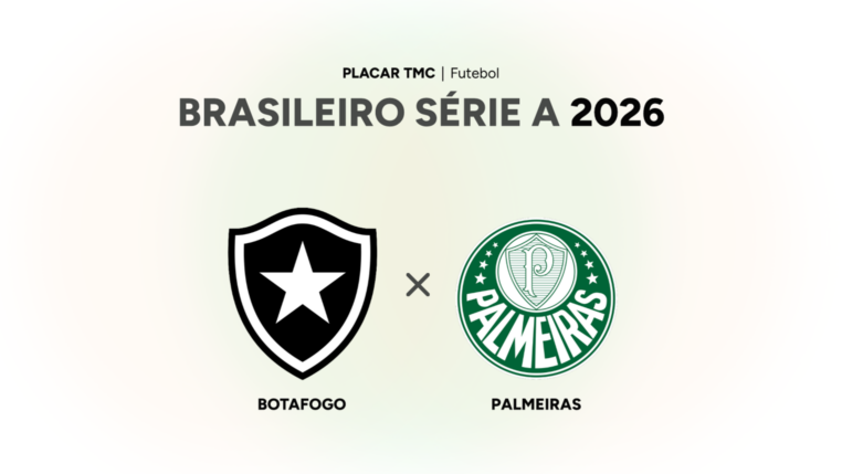 Onde assistir Botafogo x Palmeiras, Brasileiro Série A 2026