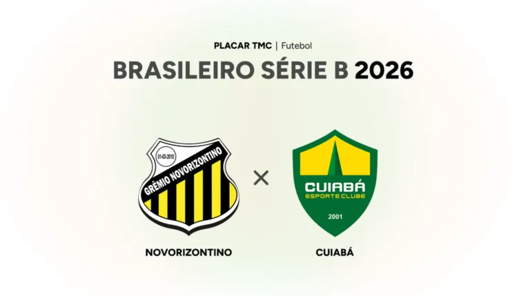 Onde assistir Novorizontino x Cuiabá, Brasileiro Série B 2026