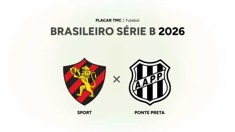 Onde assistir Sport x Ponte Preta, Brasileiro Série B 2026