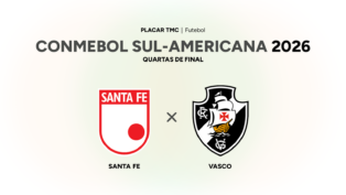 Onde assistir Santa Fe x Vasco, CONMEBOL Sul-Americana 2026