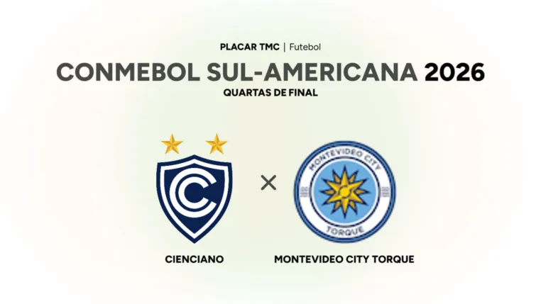 Onde assistir Cienciano x Montevideo City Torque, CONMEBOL Sul-Americana 2026