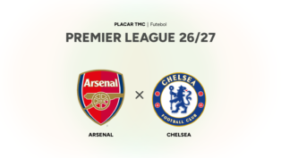Onde assistir Arsenal x Chelsea, Premier League 26/27