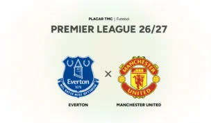 Onde assistir Everton x Manchester United, Premier League 26/27