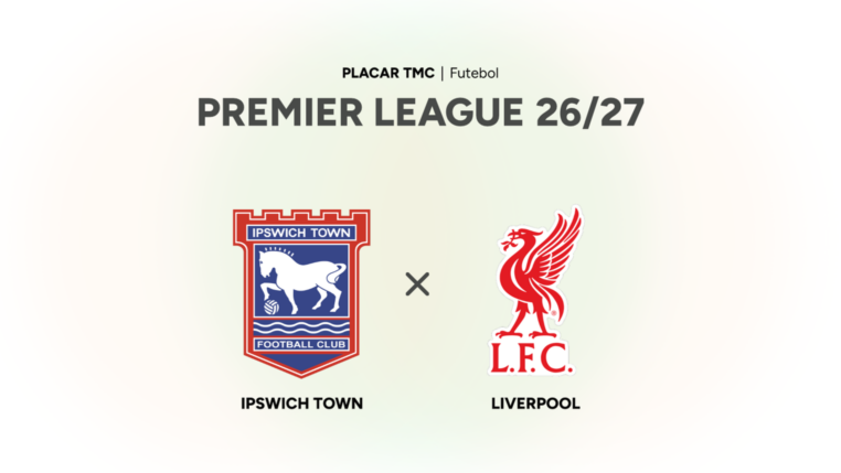 Onde assistir Ipswich Town x Liverpool, Premier League 26/27