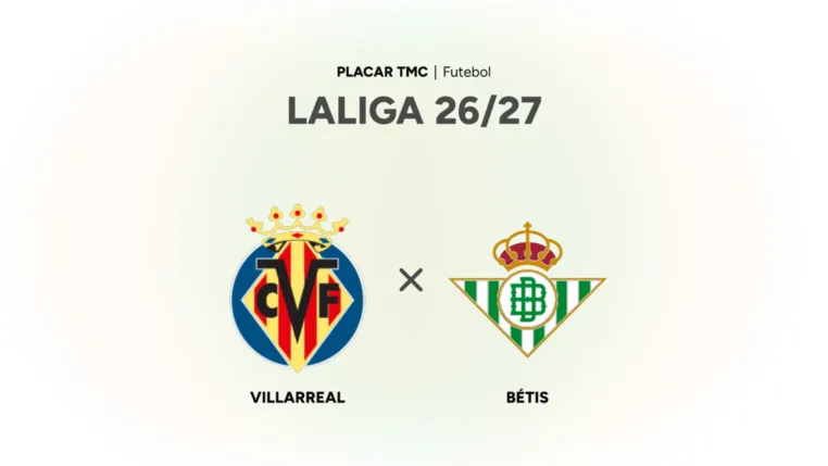 Onde assistir Villarreal x Bétis, LaLiga 26/27