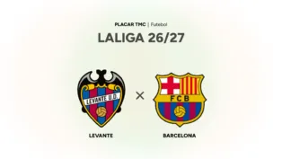 Onde assistir Levante x Barcelona, LaLiga 26/27