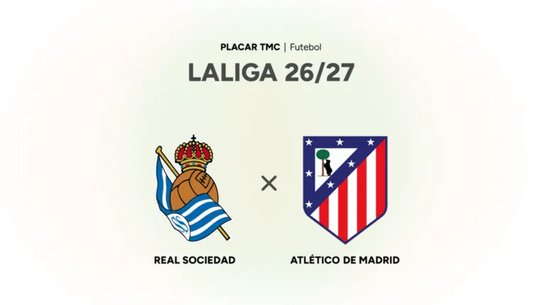 Imagem ilustrativa sobre Real Sociedad vs Atlético Madrid: A partida que pode decidir a corrida pelo título na LaLiga