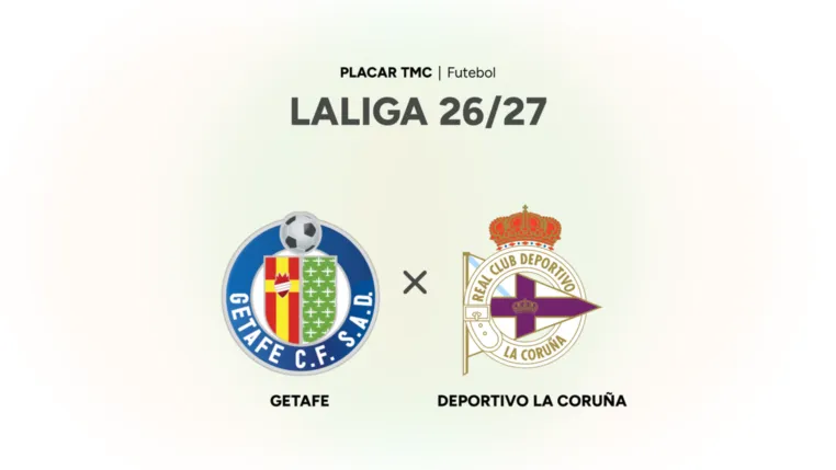 Onde assistir Getafe x Deportivo La Coruña, LaLiga 26/27
