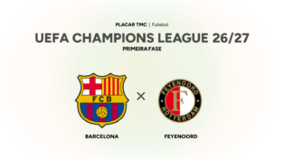 Onde assistir Barcelona x Feyenoord, UEFA Champions League 26/27