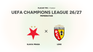 Onde assistir Slavia Praga x Lens, UEFA Champions League 26/27