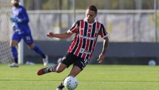 Maik em jogo treino pelo São Paulo - Foto: Rubens Chiri/ São Paulo FC