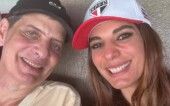 Andréia Sadi e o pai Carlos Sadi Andréia Sadi e o pai Carlos Sadi