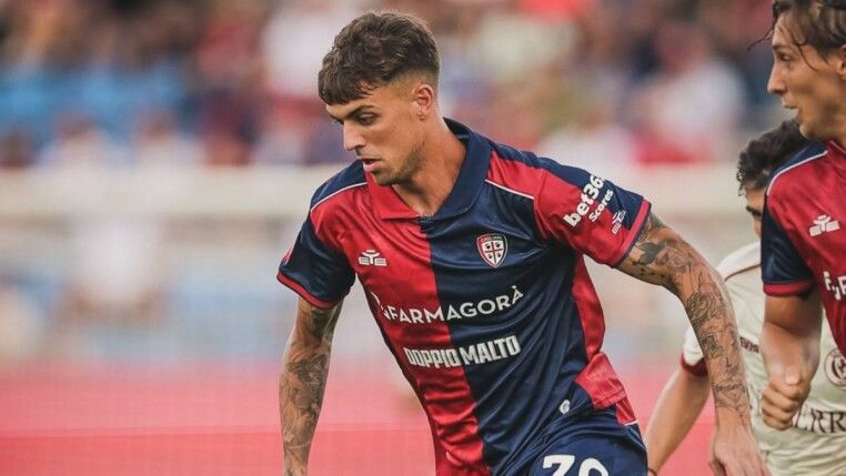 Daniel Maldini, jogador do Cagliari